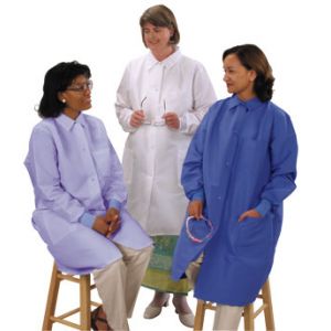 DL151BJ Ladies Long Length Lab Coats (Traditional Collar) (39")